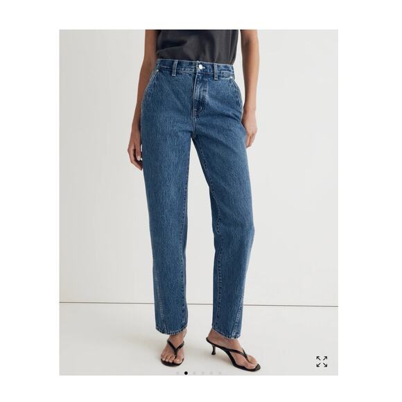 Madewell Baggy Straight Jeans Ensenada Wash SZ 23 - Picture 1 of 6